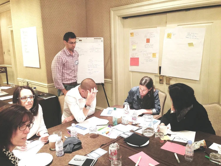 Small group hands-on working session